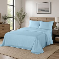 4 Piece Double Bed Sheet Set - Dimensions, Material, and More