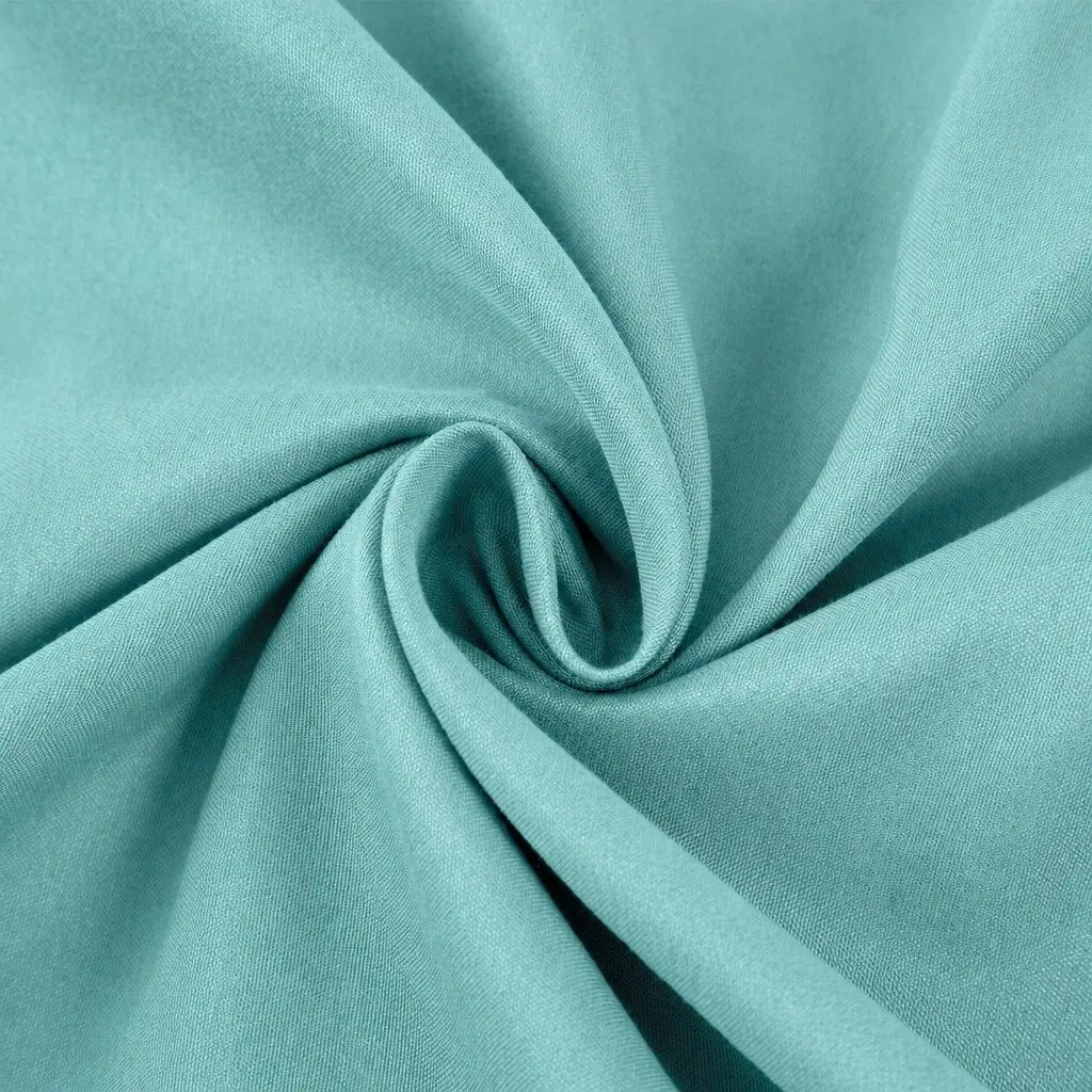 Bamboo Cooling Sheet Set 2000TC Single Bed Aqua Soft Breathable Moisture Wicking