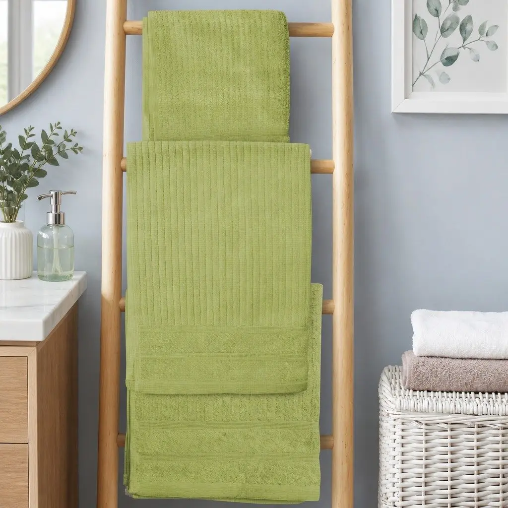 Egyptian Cotton Towel Set for Bath and Hand 8 Piece 600 GSM