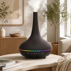 Ultrasonic Aroma Diffuser Humidifier LED Mood Lights Essential Oil Mist 200ml
