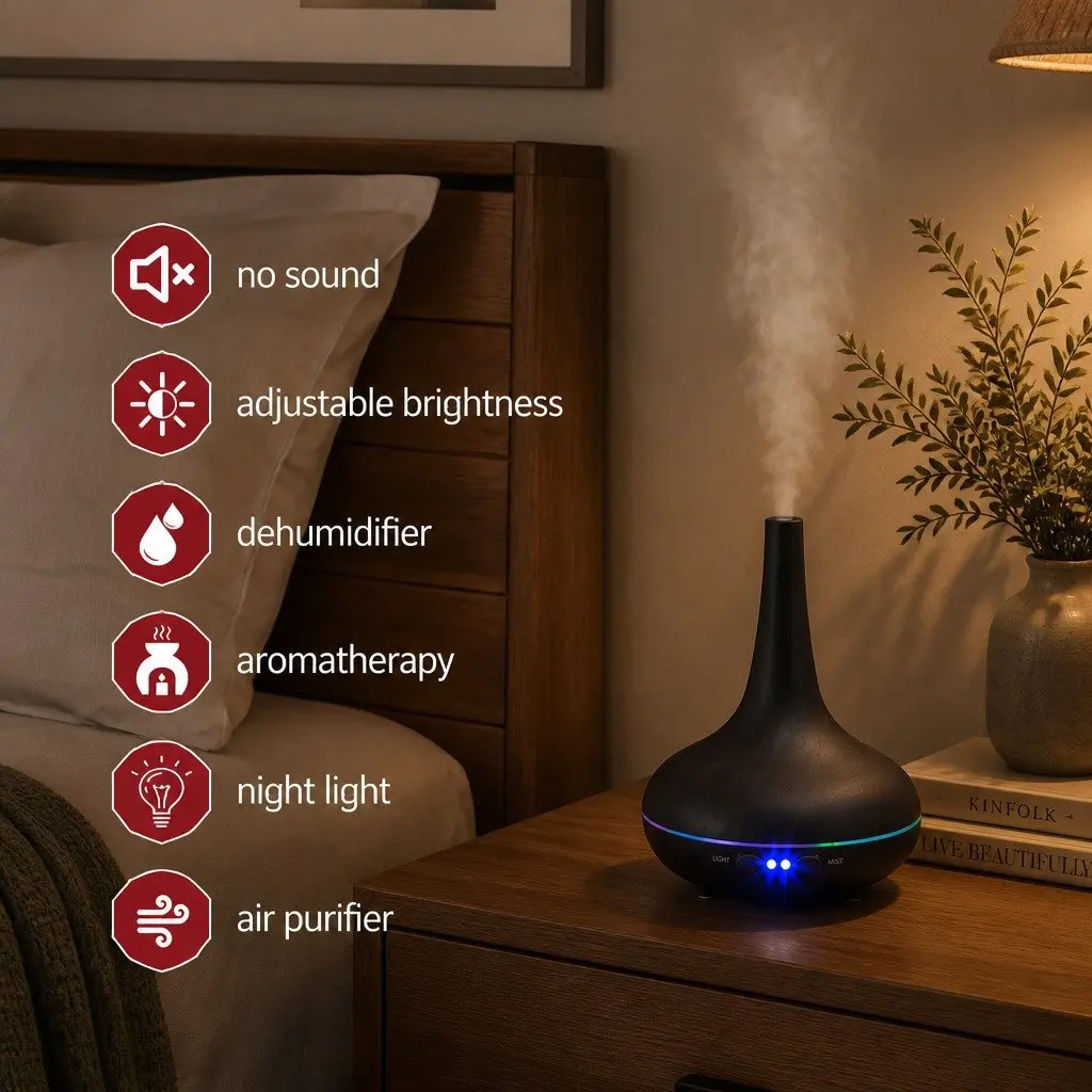 Ultrasonic Aroma Diffuser Humidifier