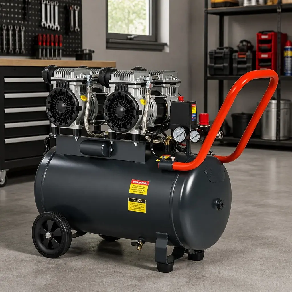 50L Air Compressor 3.0HP Oil-Free Unit