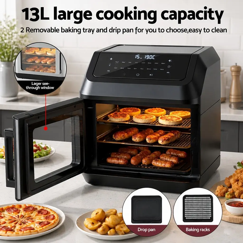 13L Air Fryer Oven with 2000W Power