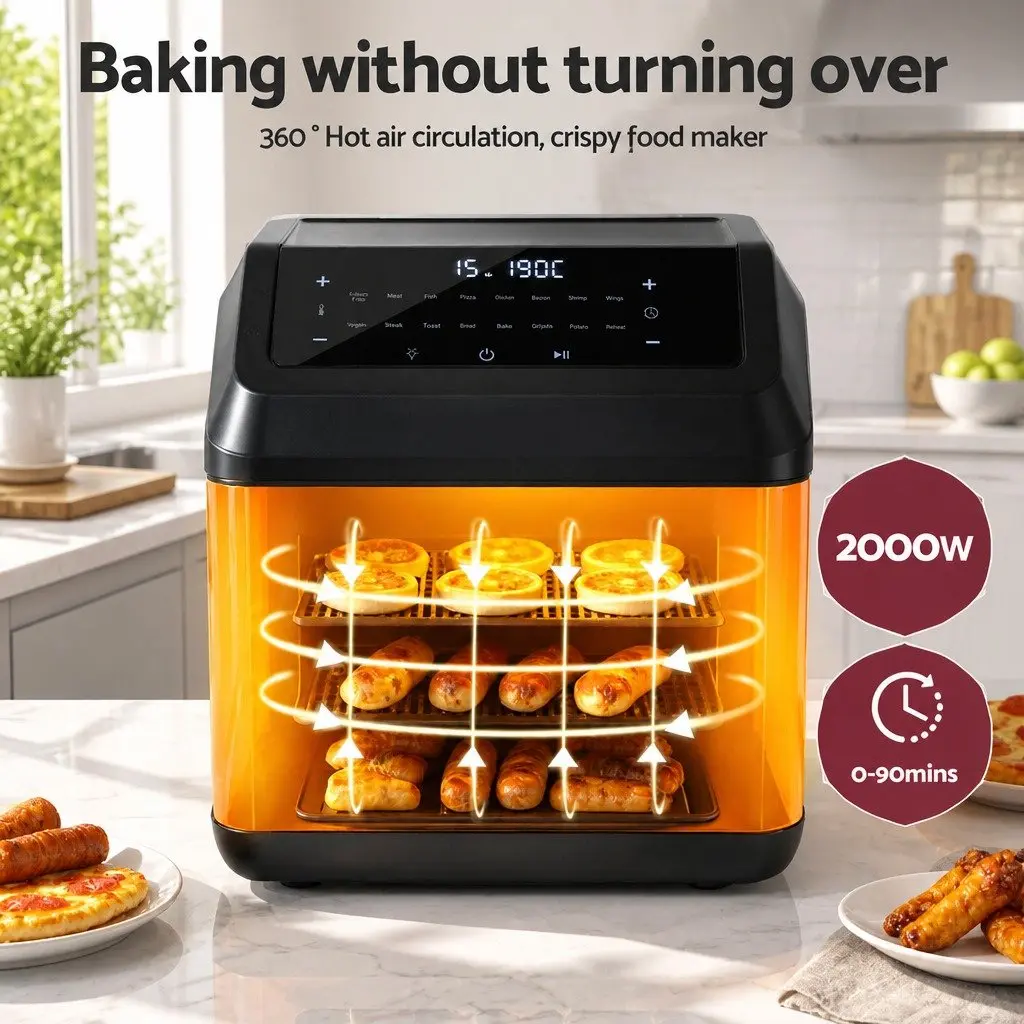 13L Air Fryer Oven with 2000W Power