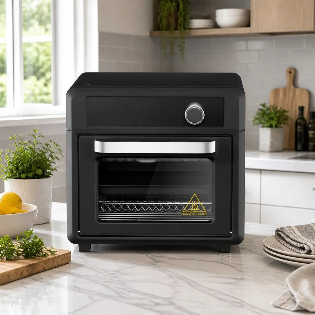 Air Fryer Oven Kitchen 20L Black