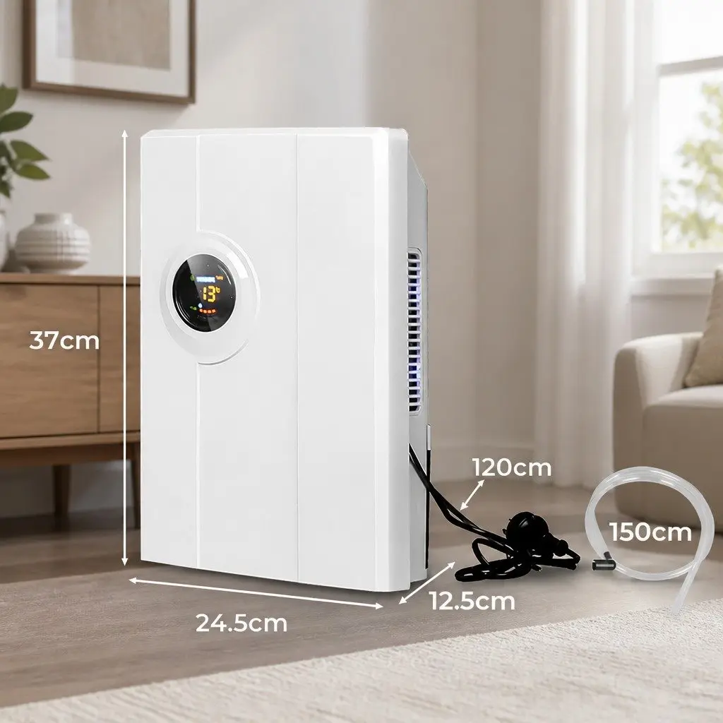 Portable Dehumidifier Air Purifier Home 2L