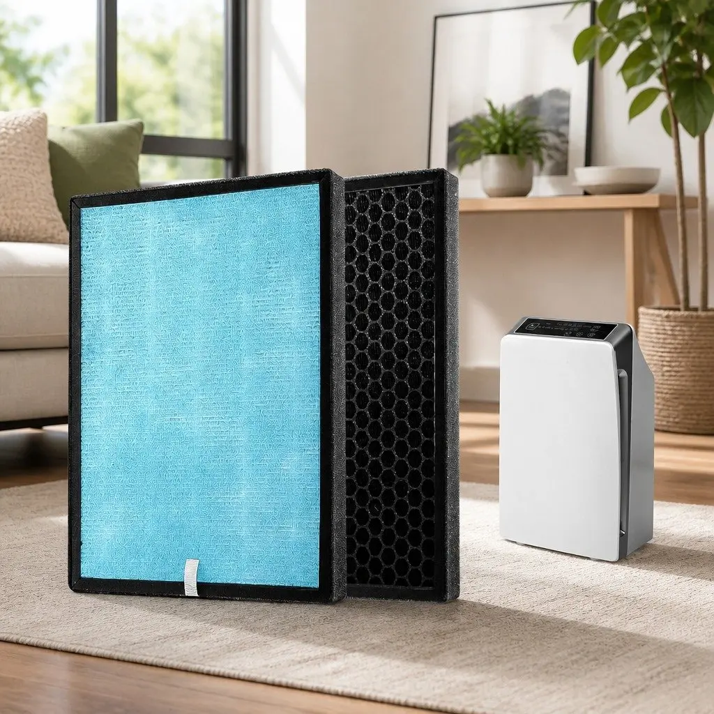 5-Layer Filtration Replacement for Air Purifiers, 24x30cm