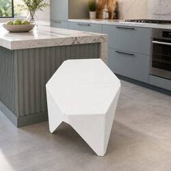 Specifications for 4PC Stackable Bar Stools – White