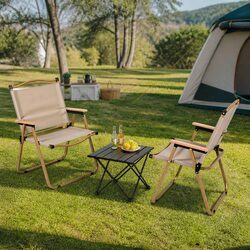 3-Piece Camping Table and Chair Set: Specs and Features