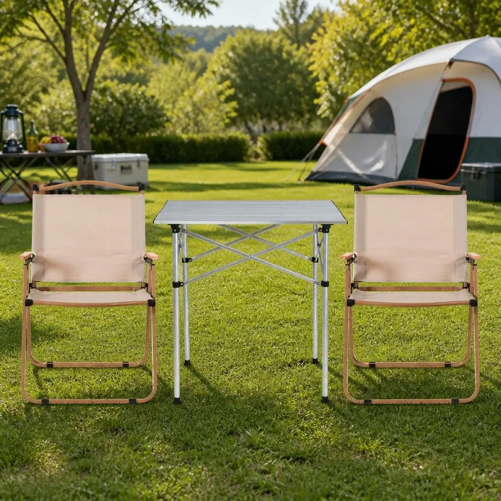 Folding Camping Table and Chair Set