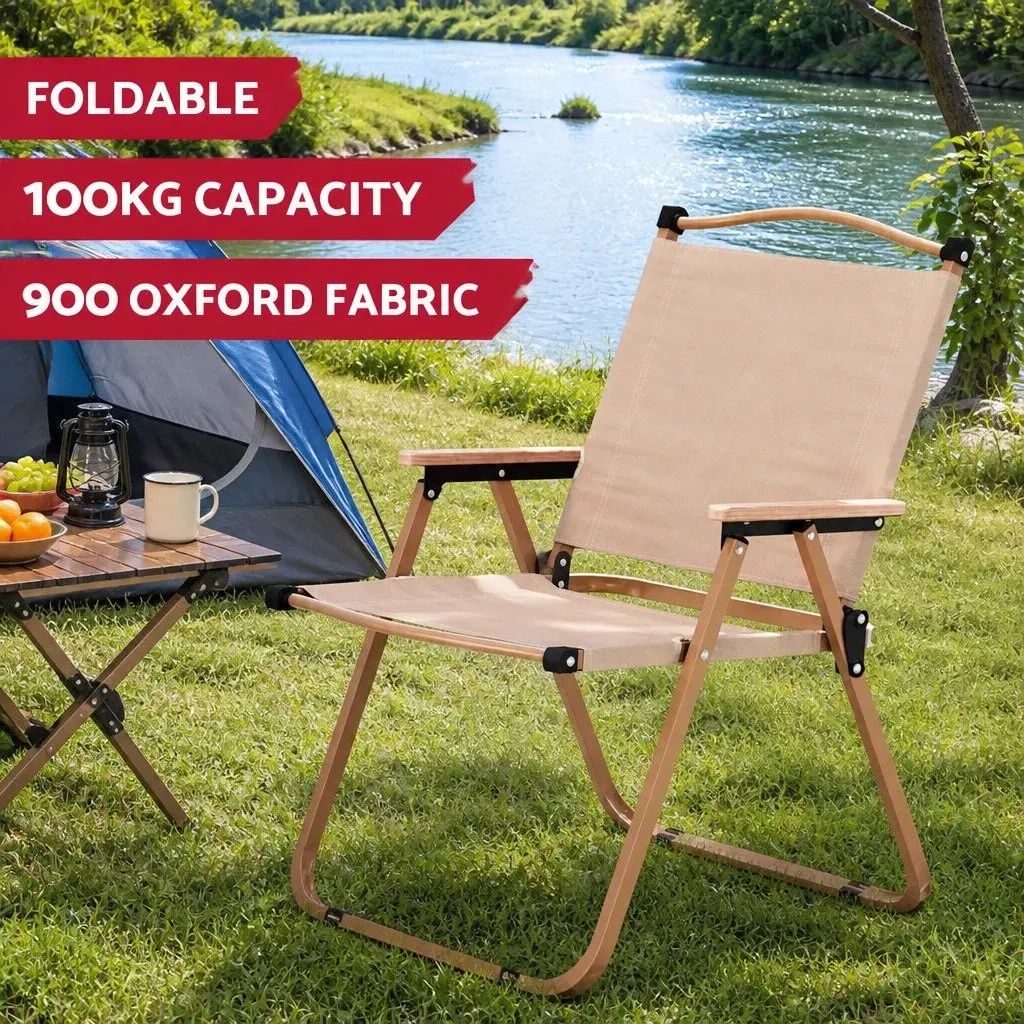 3 Piece Camping Set Folding Table Chairs Outdoor Portable Picnic Furniture