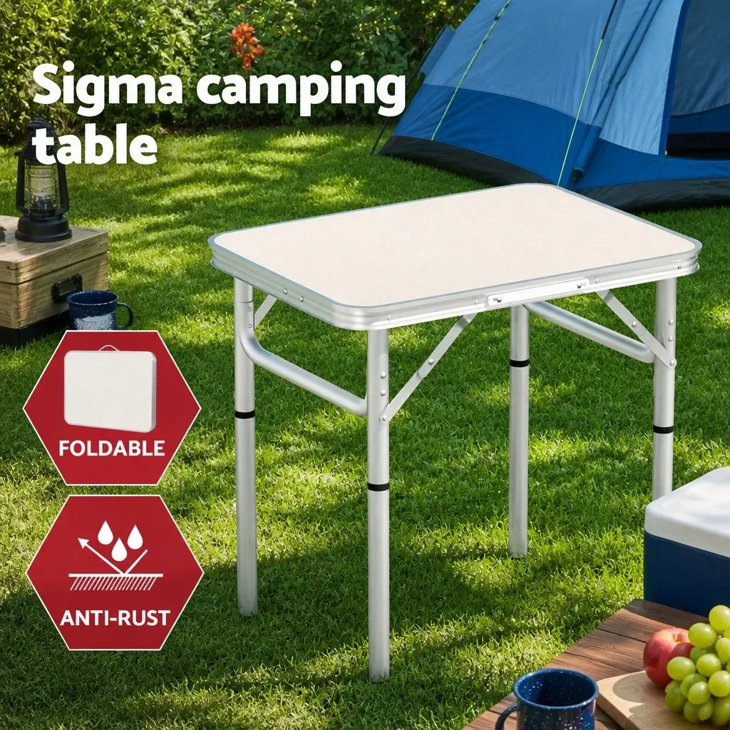 3 Piece Camping Set Folding Table Chairs Outdoor Portable Picnic Furniture