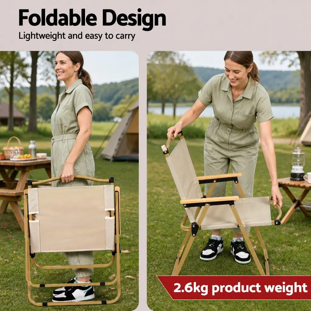 7 Piece Folding Camping Table Chair Set Outdoor Picnic Lightweight Portable