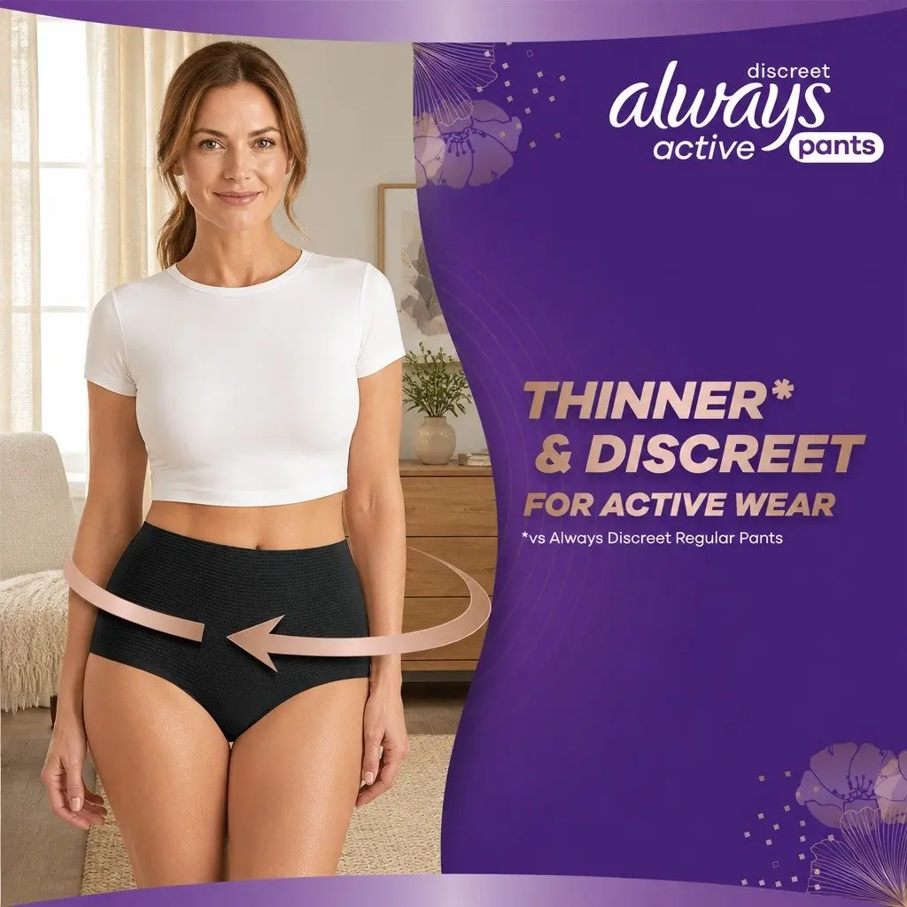 5 in 1 Absorbent Pants Large 16-22