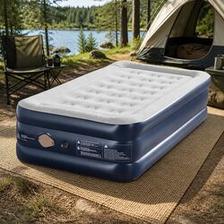 Single Air Mattress Specifications: 46cm High, 190cm x 101cm