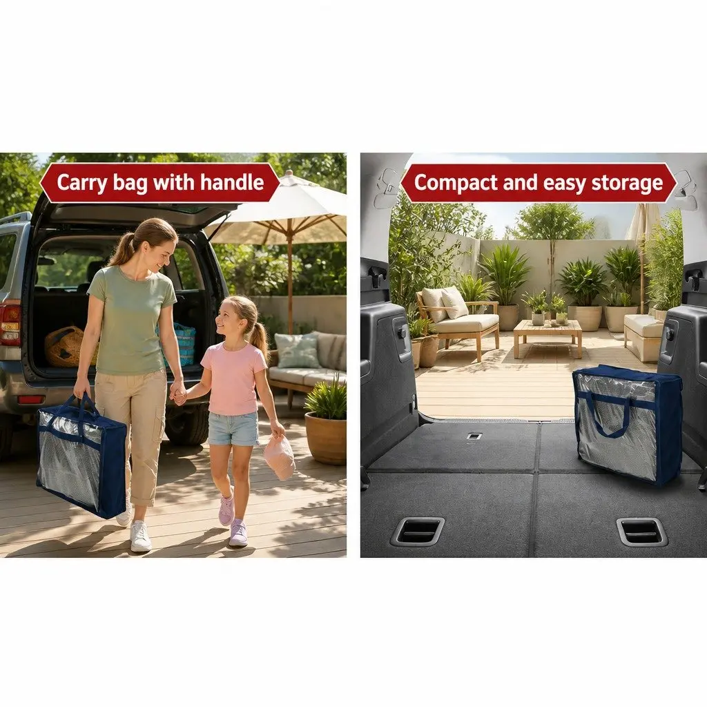 Annex Matting Floor Mats Outdoor Caravan Camping 4M x 2.5M Grey