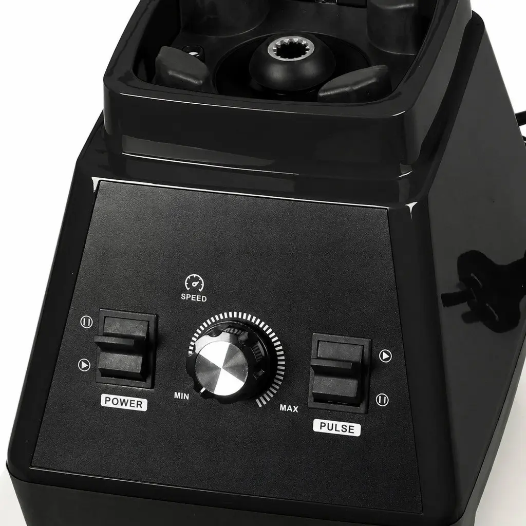 Commercial Blender Mixer Kitchen 2L Black