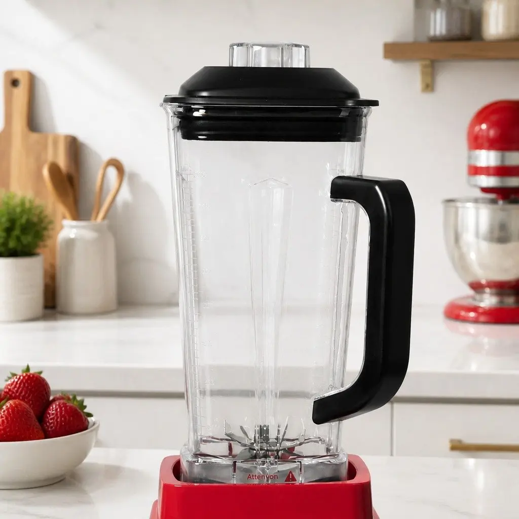 Commercial Blender Mixer for Kitchen 2L 1600W High-Torque Stainless Steel Blades