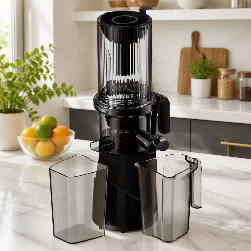 Cold Press Juicer Whole Fruit Vegetable Juice Extractor 200W Electric Slow