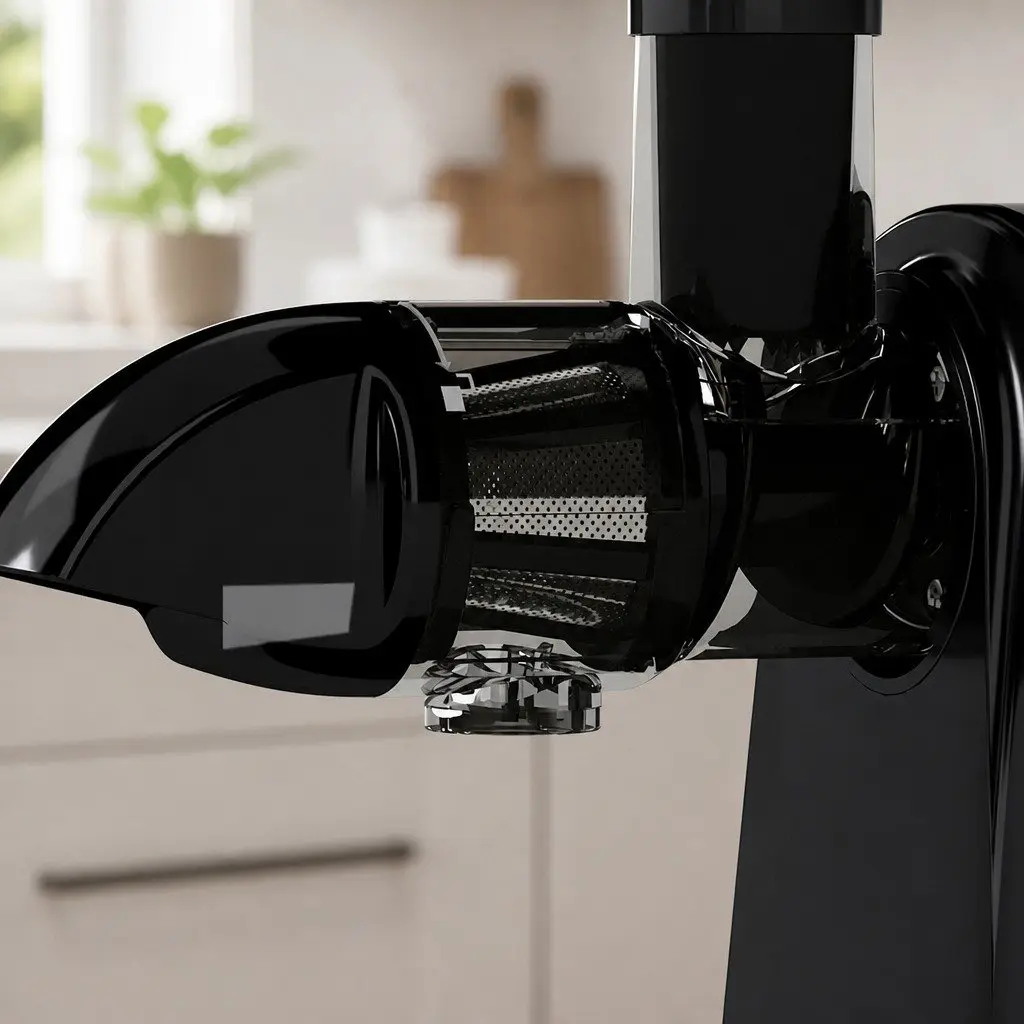 Cold Press Masticating Juicer Kitchen 150W Silent Motor Size
