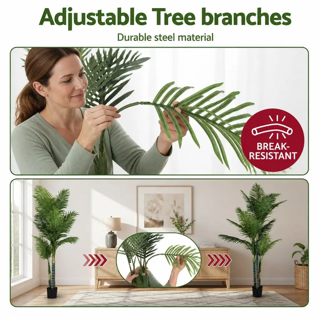 180cm Faux Palm Tree for Home Use