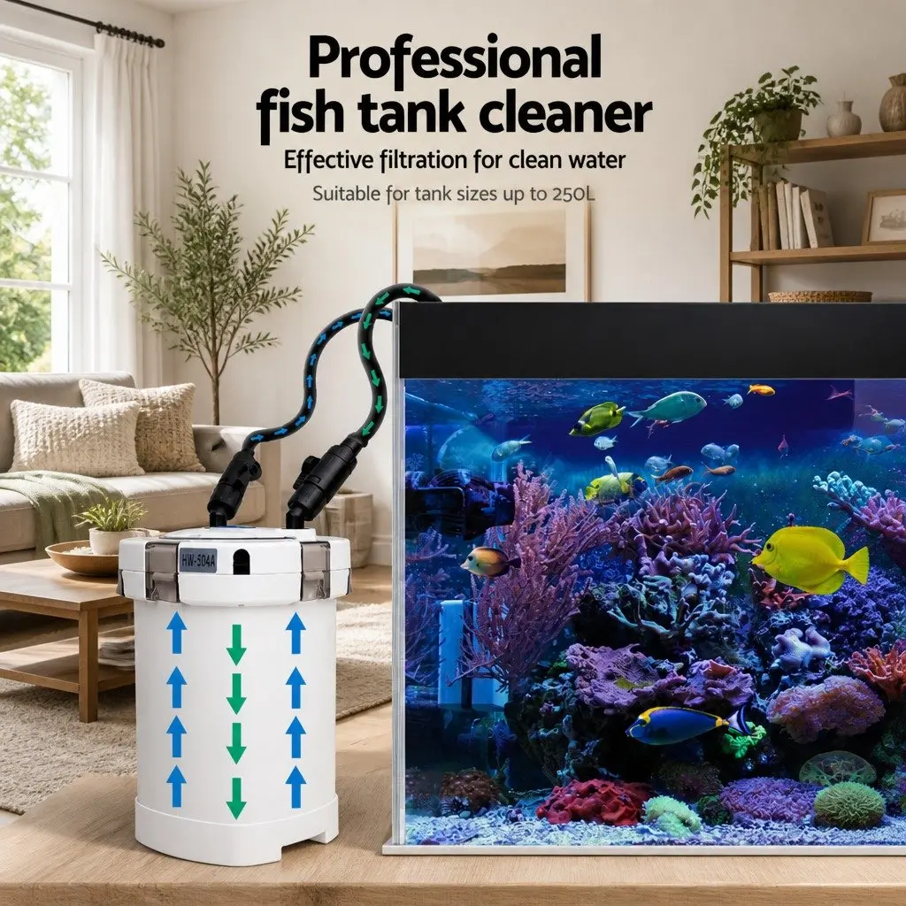 External Canister Filter Pump 1250L/H