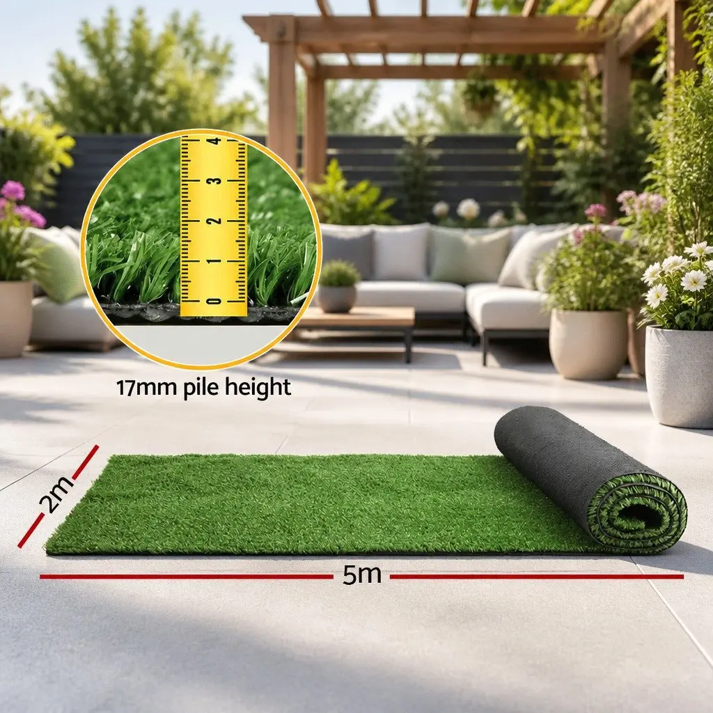 Olive Green Artificial Grass 2m x 5m
