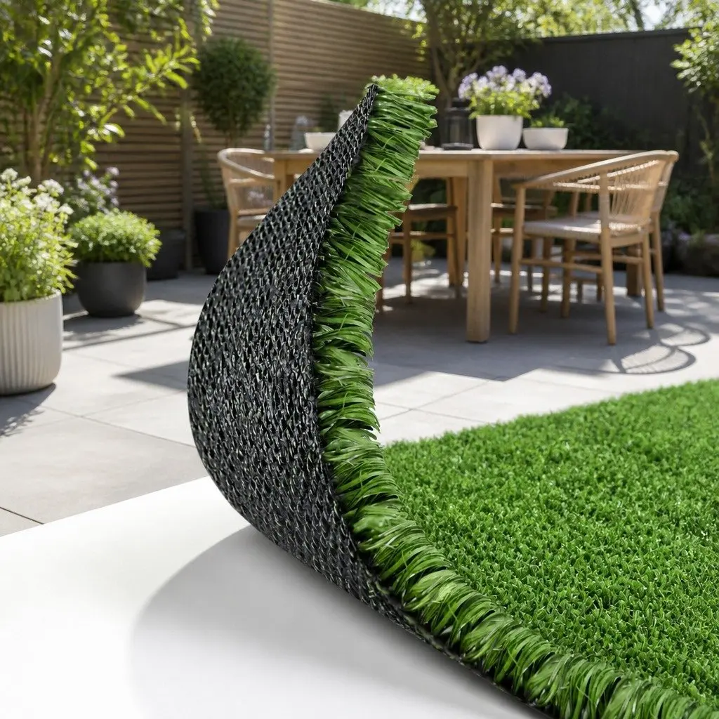 Synthetic Grass Artificial Turf for Garden Patio 20 SQM Olive Green