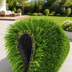 Synthetic Grass Roll: 20mm Pile Height, 10SQM Width