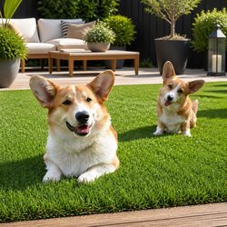 Synthetic Turf Grass 20mm Pile Height, 1m x 10m Roll