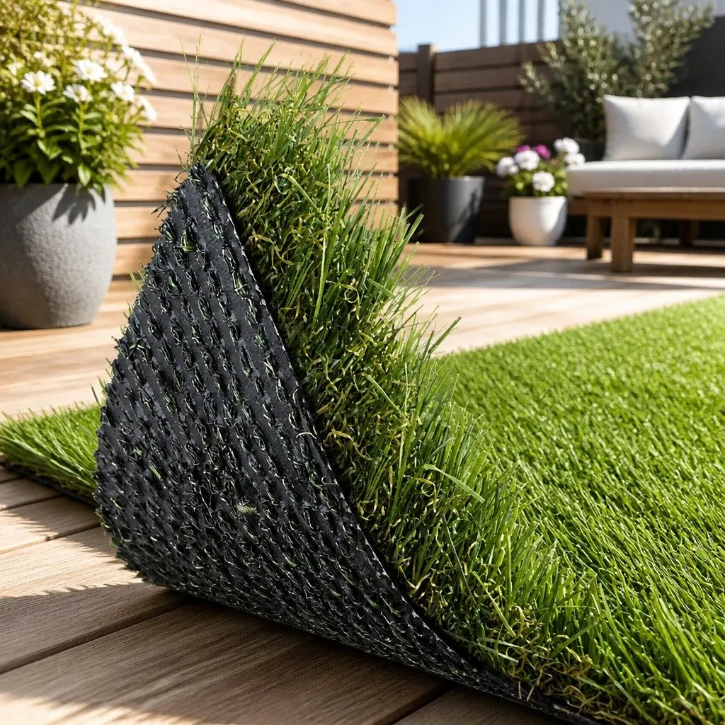 Artificial Grass Turf Roll for Garden and Backyard 30mm Thick 1m x 10m