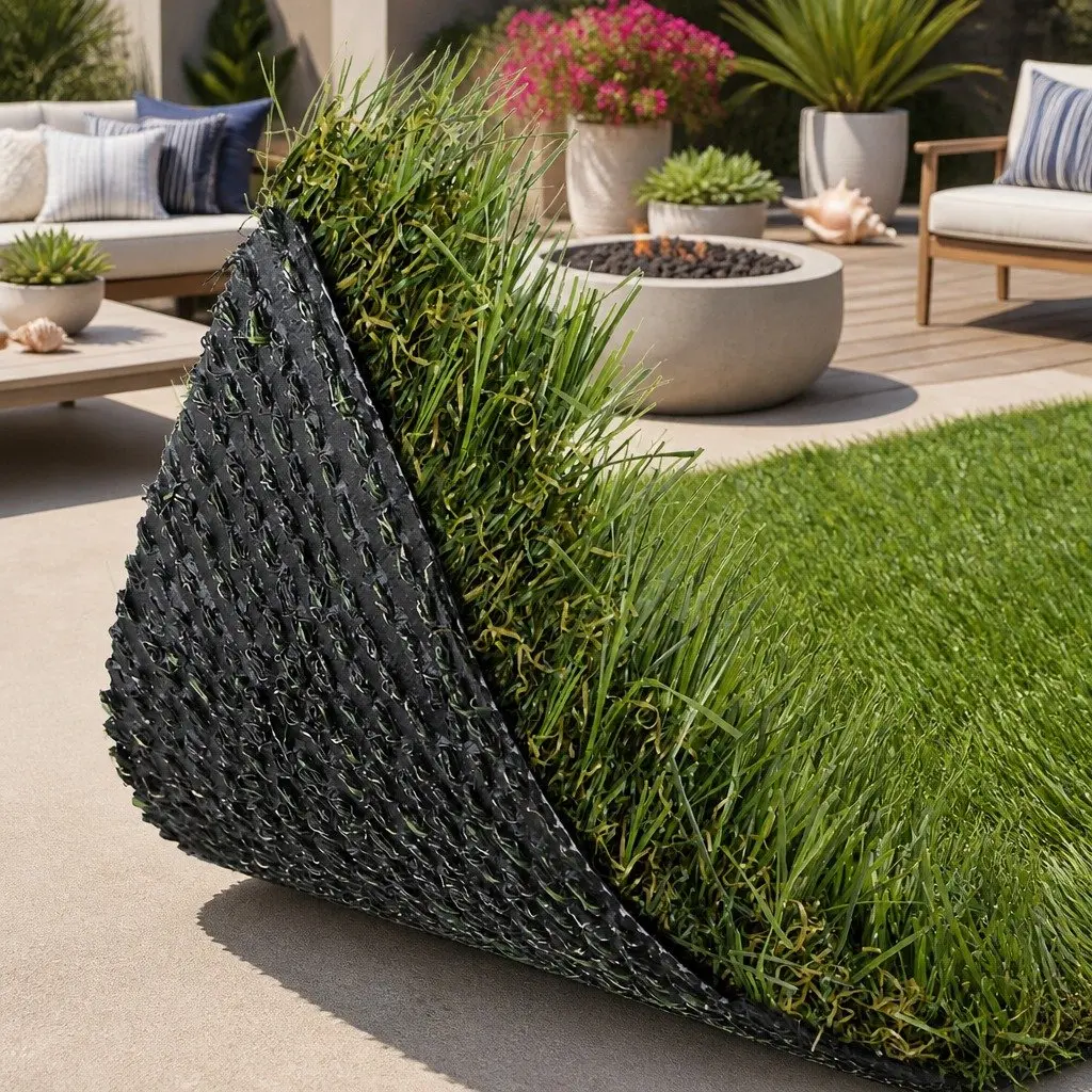 Synthetic Grass Artificial Lawn Turf 30mm Thick for Backyards Patios Balconies Rooftops and Pool Surrounds 2m x 5m Green