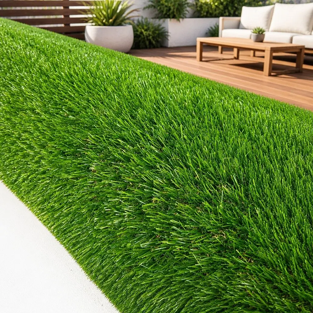Artificial Grass Synthetic Turf 40mm Pile Landscaping Garden 1m x 10m Roll