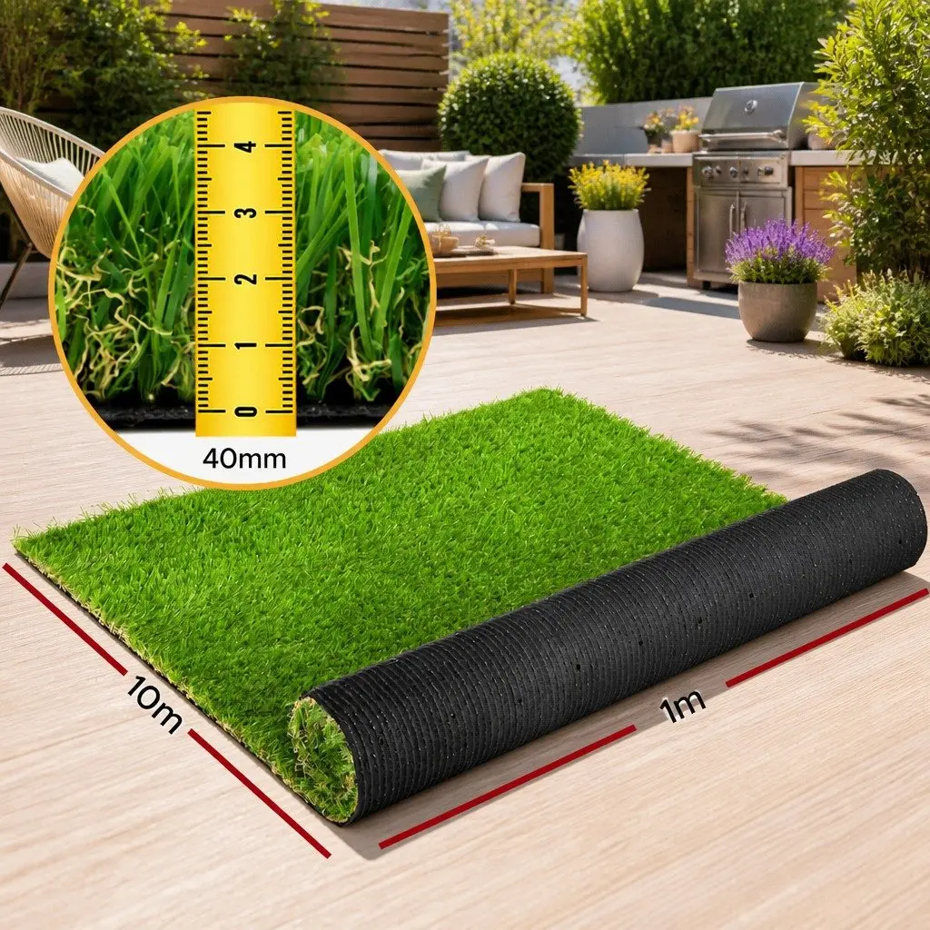 40mm Synthetic Turf Lawn 2m x 5m