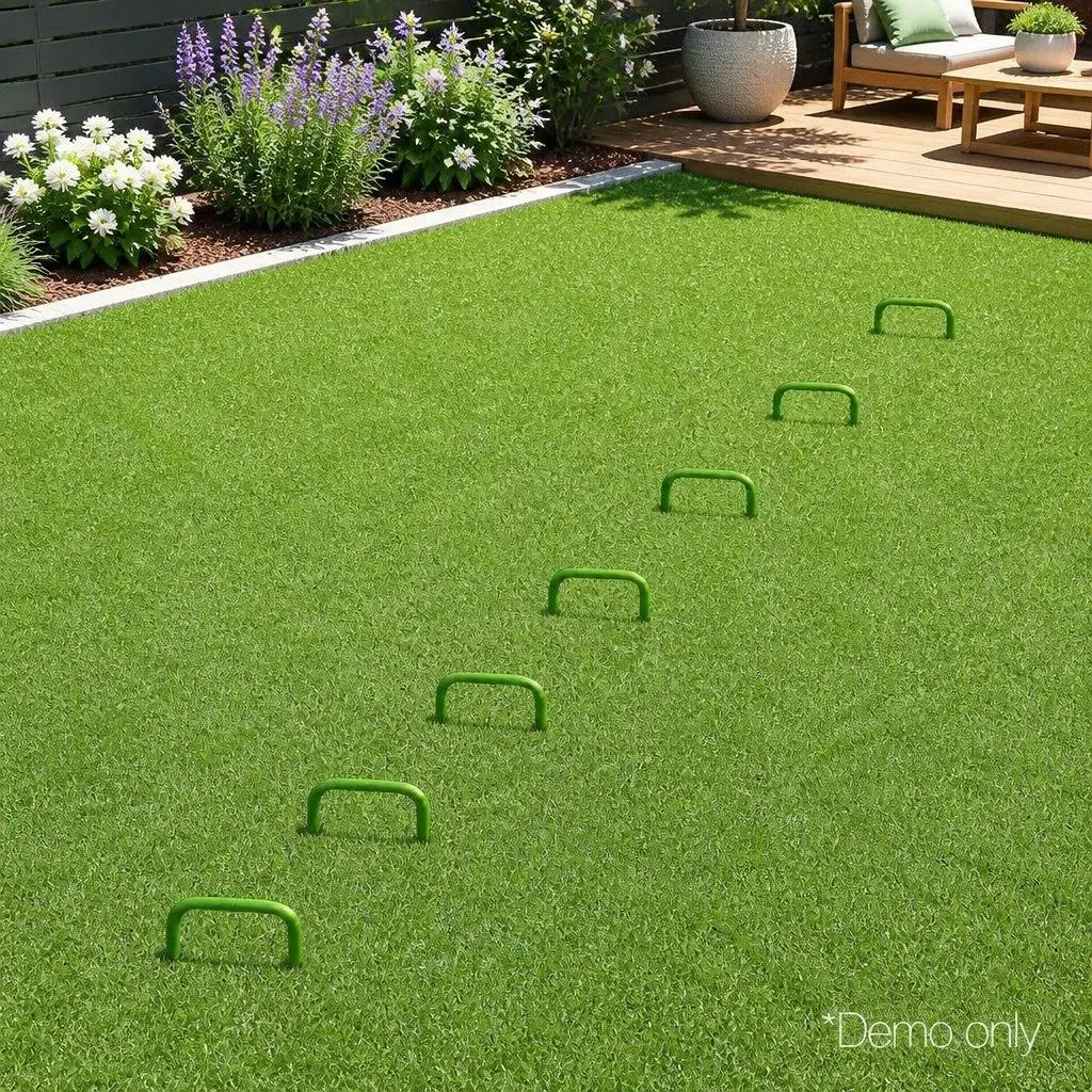 Synthetic Grass Pins 100pcs U-Shape Turf Pegs Galvanized Steel Landscape Weed