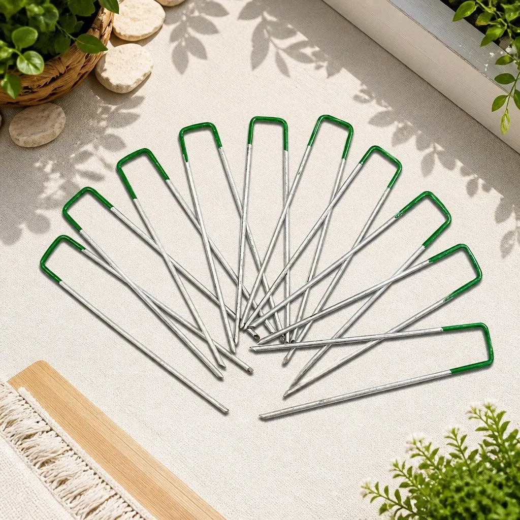 200 U-Shape Synthetic Grass Pins