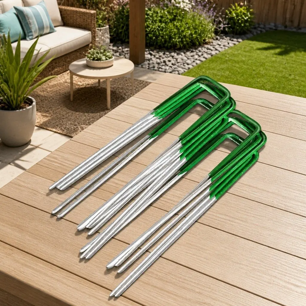 200 U-Shape Synthetic Grass Pins