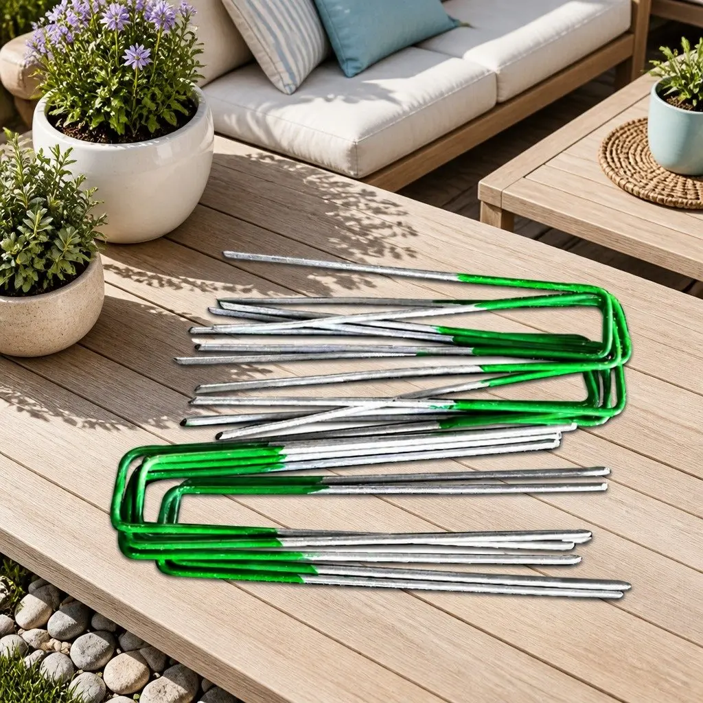 200 U-Shape Synthetic Grass Pins