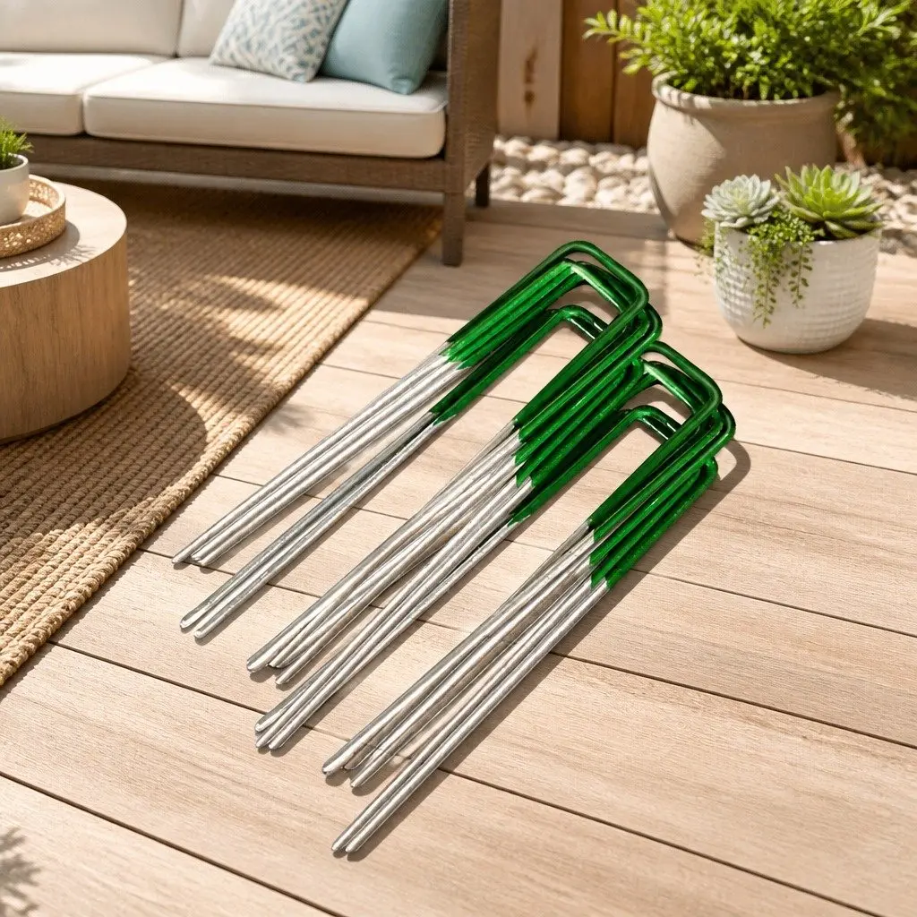 200 U-Shape Synthetic Grass Pins