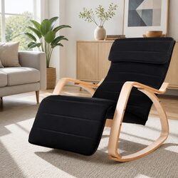Specifications of Adjustable Footrest Rocking Armchair