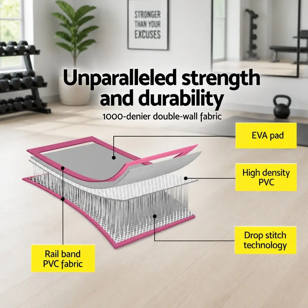 Inflatable Air Track Mat for Gymnastics Tumbling Training 3M Size