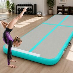 Inflatable Air Track Mat 4M Gymnastics Tumbling Training Exercise Fitness Yoga