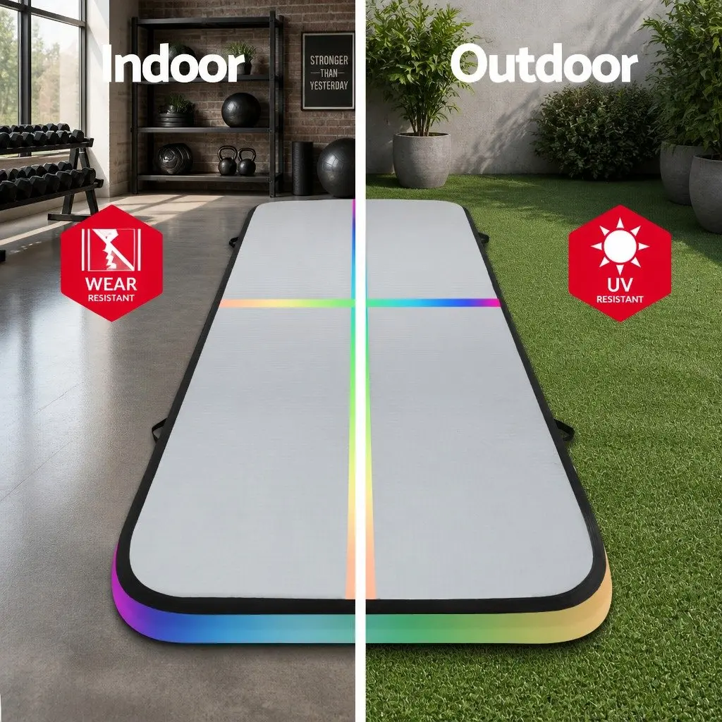 Air Track Mat for Gymnastics Cheerleading Yoga 4M Inflatable Exercise Training