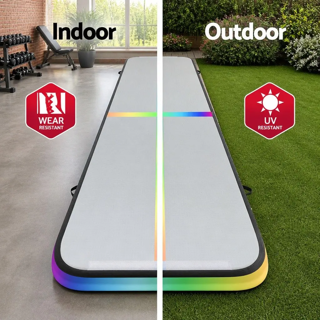 5M Air Track Mat for Gymnastics Tumbling Training Yoga and Cheer Exercise
