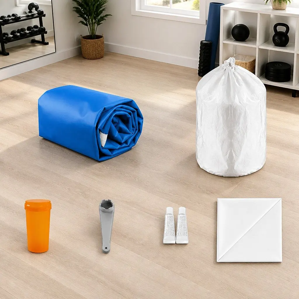 Inflatable Air Track Mat for Gymnastics Training 5M x 1M 20cm Thick