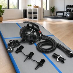 500W Electric Air Pump Inflatable Gymnastics Mat Tumbling Airtrack Home Fitness