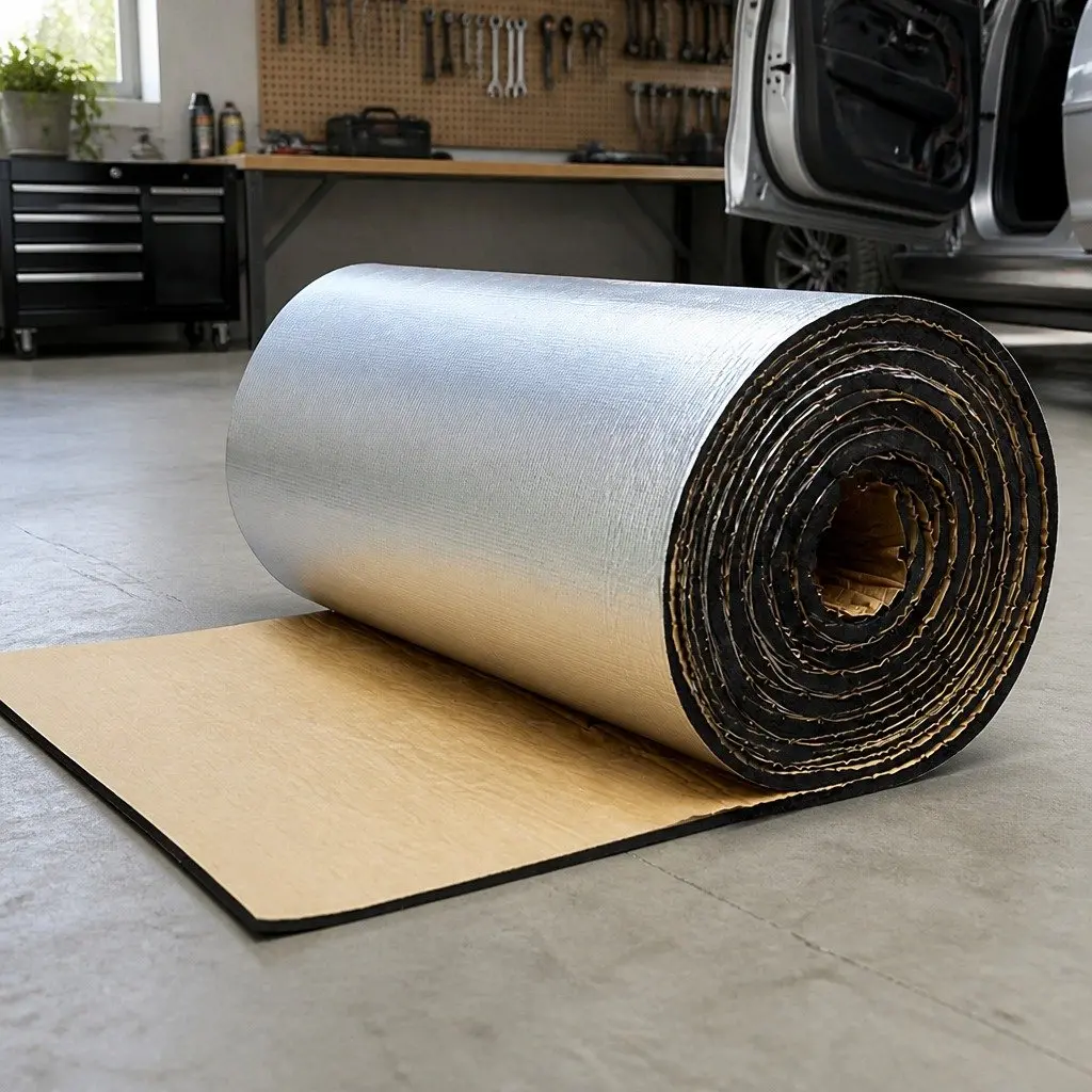 Sound Deadener Foam Roll 60% Thicker Heat Insulation Automotive Interior Noise