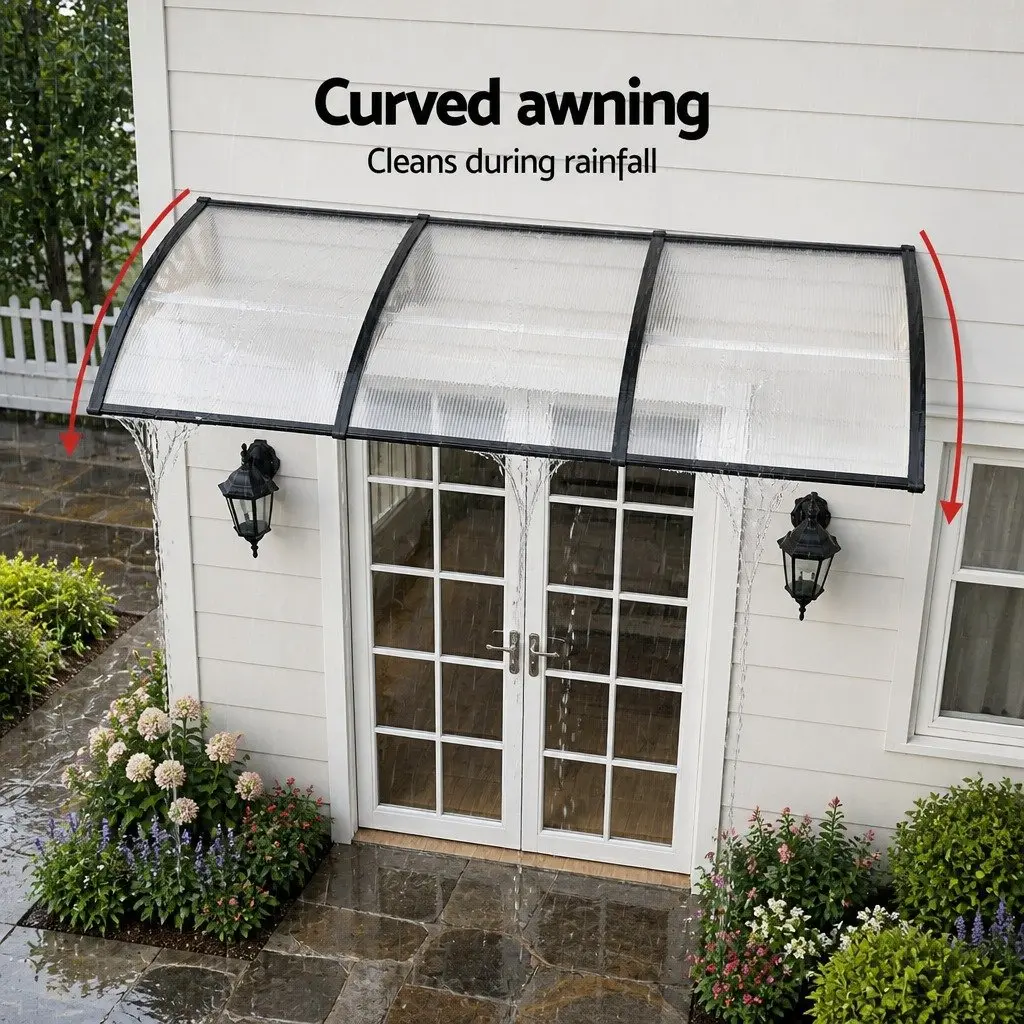 0.8m x 3m Window Door Awning