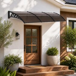 Specifications of the 0.8m x 3m Polycarbonate Awning