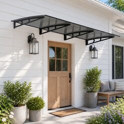1m x 3m Polycarbonate Window Door Awning Specifications